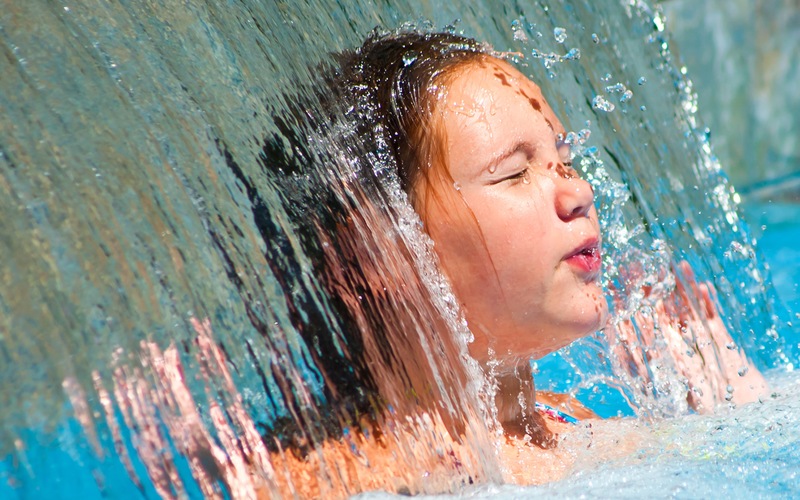 Why We Love In-Pool Waterfalls