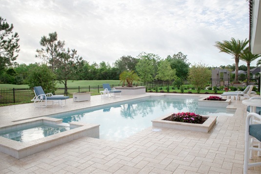 LPGA Pool With A Golf Course View